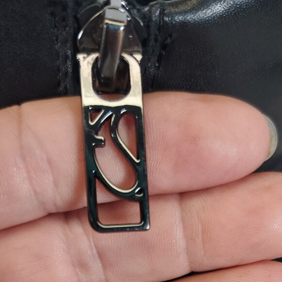 Franco Sarto Black Leather Ankle Booties - Size 6W, Gently Worn - Picture 8 of 11